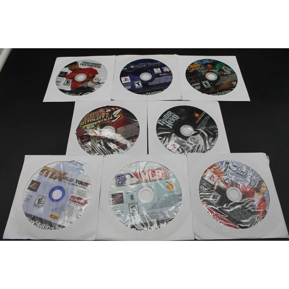 Sony PlayStation 2 Game Lot 16 PS2 Games Untested Hot Shots Tomb Raider Sonic